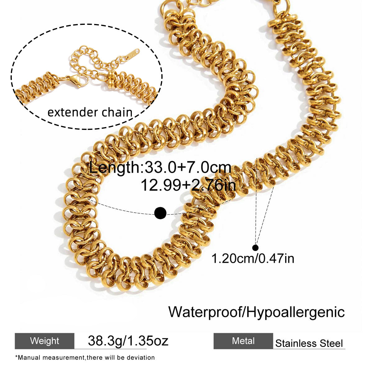 The Celestia Double-Layer Necklace
