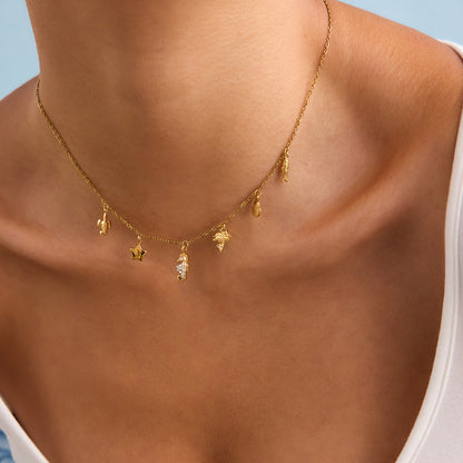 Sea Life Charm Necklace