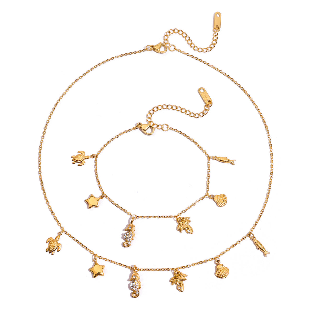 Sea Life Charm Necklace