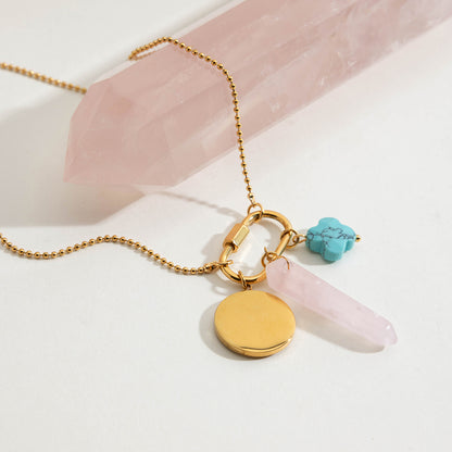 Crystal Point Talisman Necklace