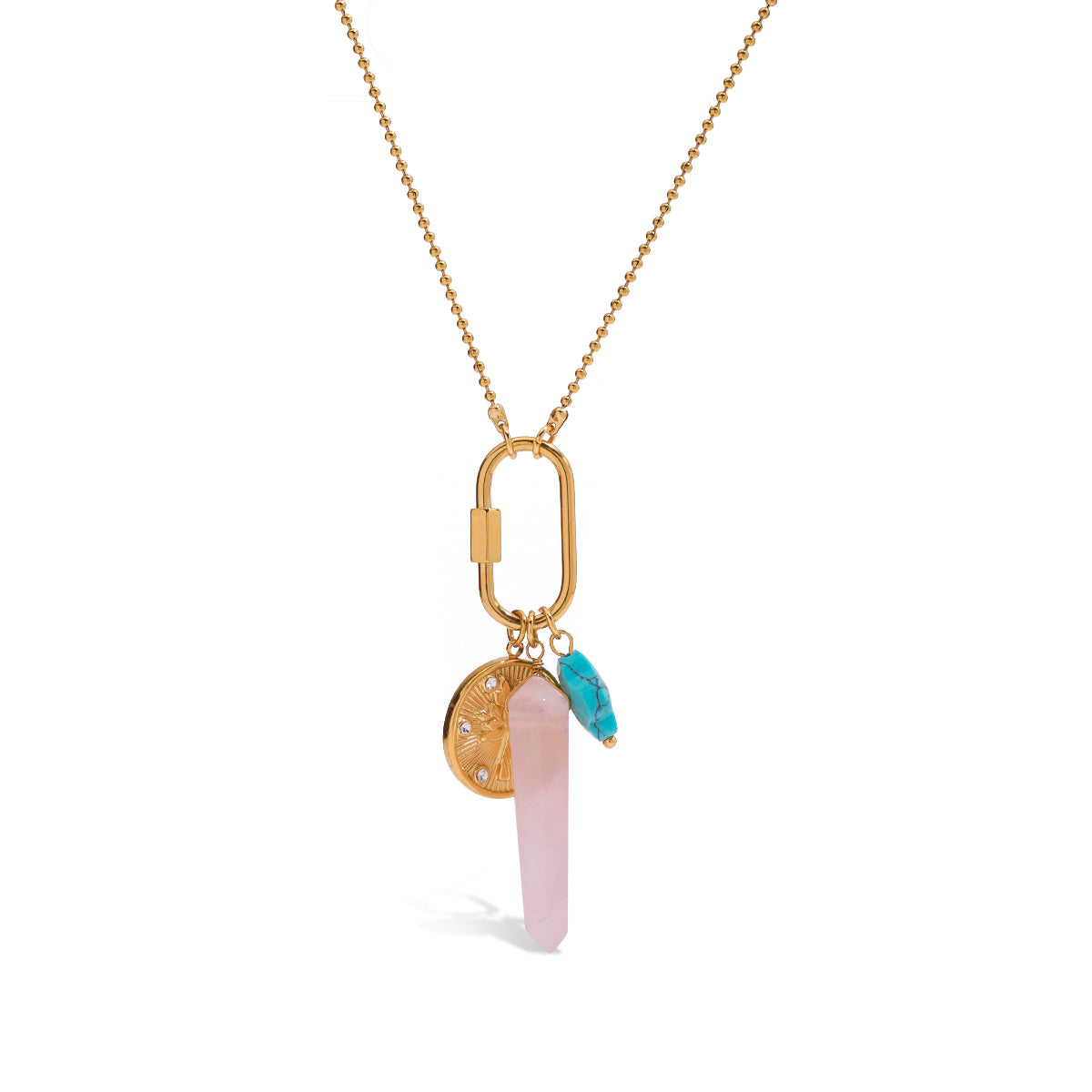 Crystal Point Talisman Necklace