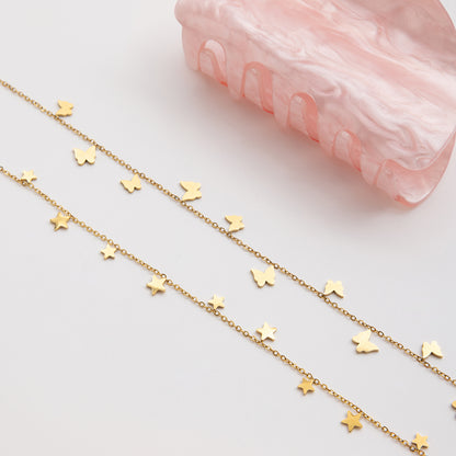 Mariposa Multi-Butterfly Station Necklace