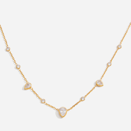 Meridian Mixed-Metal Toggle Necklace