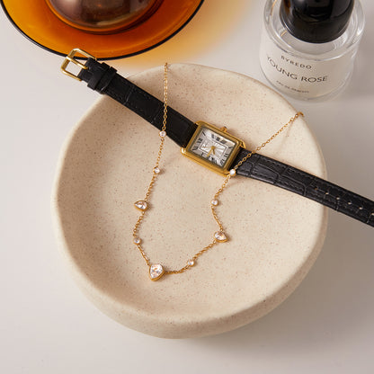 Meridian Mixed-Metal Toggle Necklace