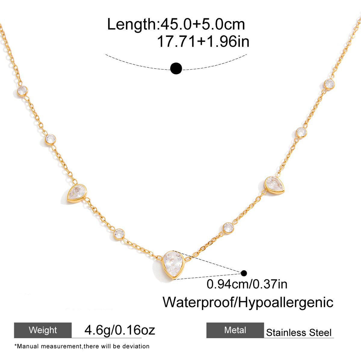 Meridian Mixed-Metal Toggle Necklace