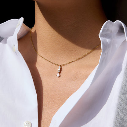 The Celestial Drop Pendant Necklace