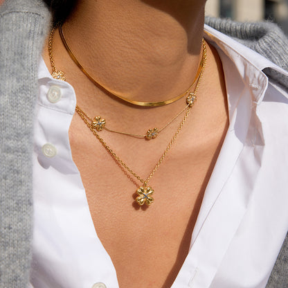 The Lucky Heart Clover Necklace
