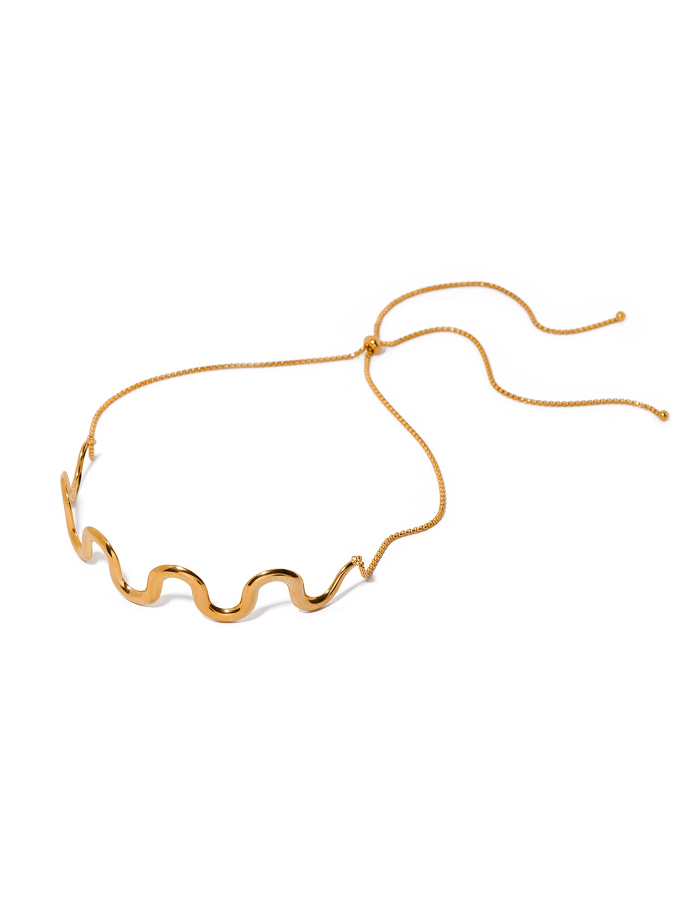The Current Wave Bolero Necklace