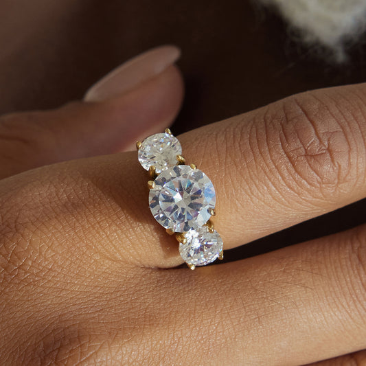 Three-Stone Classic Ring
