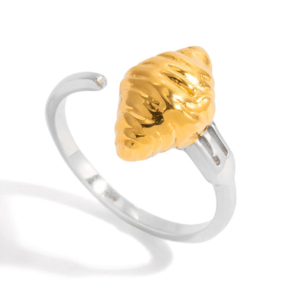Adjustable Croissant Ring