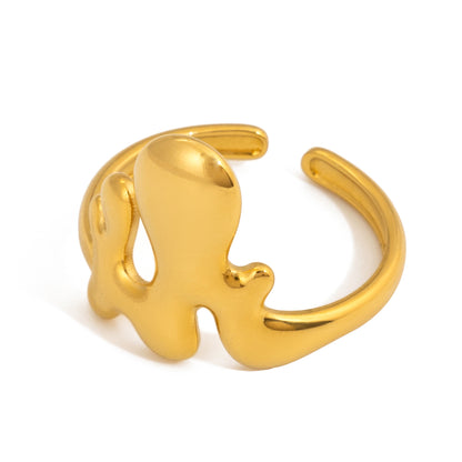 Solstice Fluid Abstract Ring