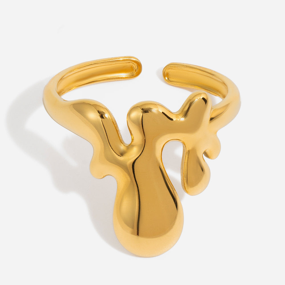 Solstice Fluid Abstract Ring