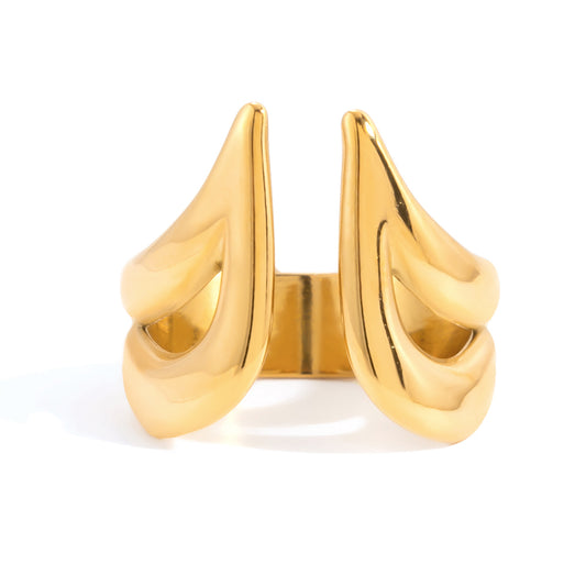 Abstract Sculptural Ring