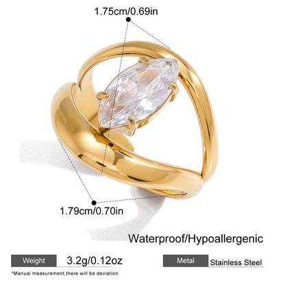 The Althea Marquise Ring