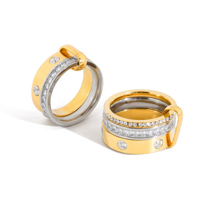 The Eternal Mixed-Metal Spinner Ring