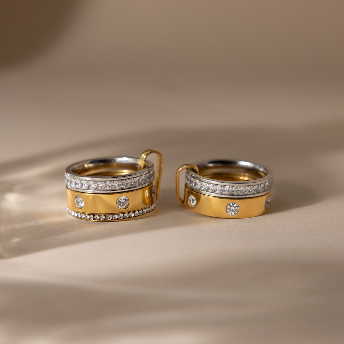 The Eternal Mixed-Metal Spinner Ring