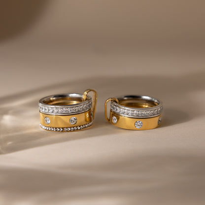 The Eternal Mixed-Metal Spinner Ring