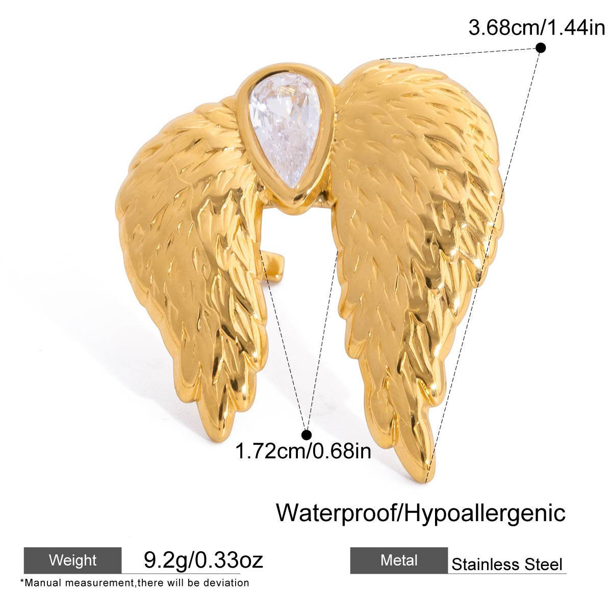 Guardian Wing Statement Ring
