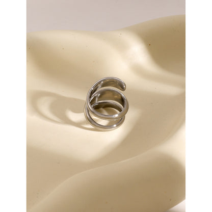 Argentum Fluid Wrap Ring