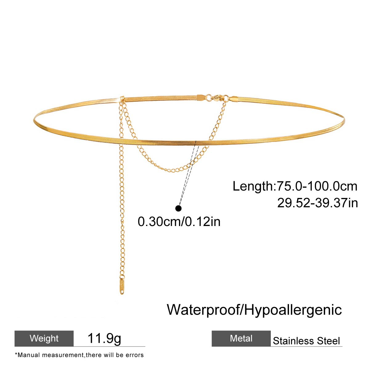 Meridian Coastal Pearl & Shell Body Waist Chain