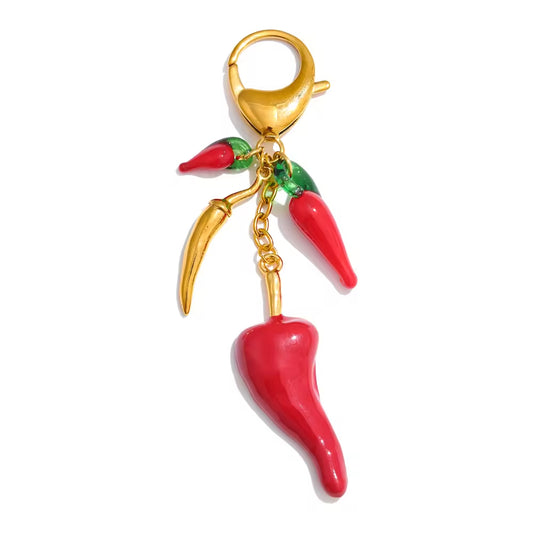 Caliente Chili Fortune Keychain