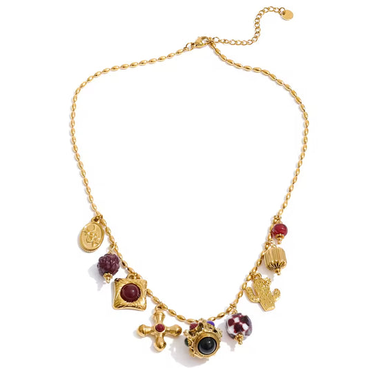 The Heritage Amulet Charm Necklace