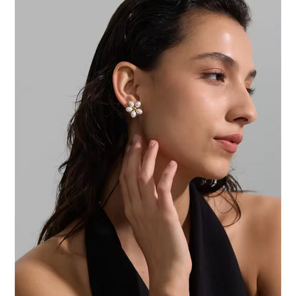 The Blossom Pearl Studs