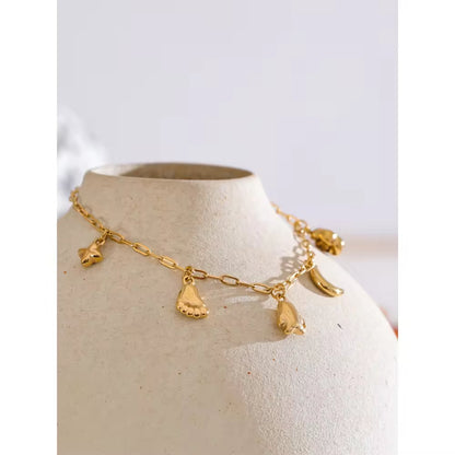 The Celestial & Bloom Charm Bracelet