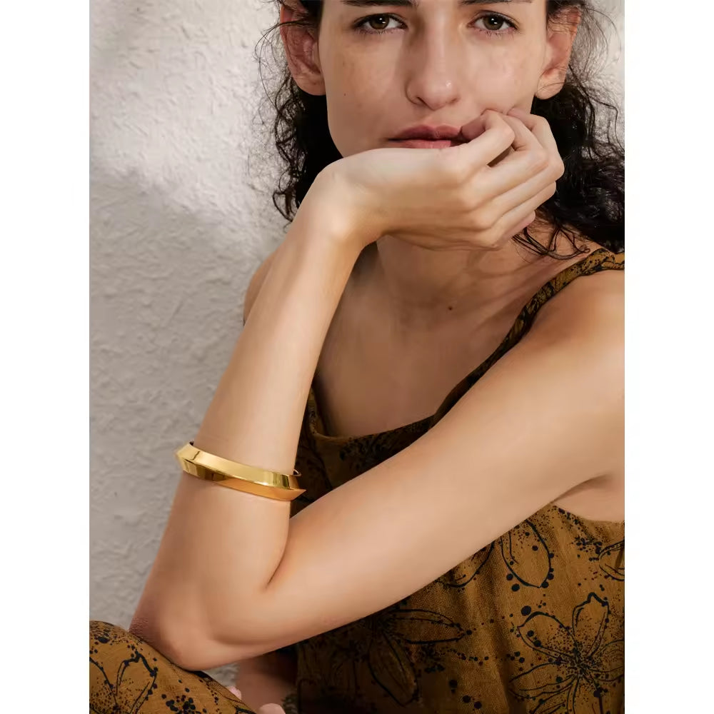 The Vector Sculptural Cuff