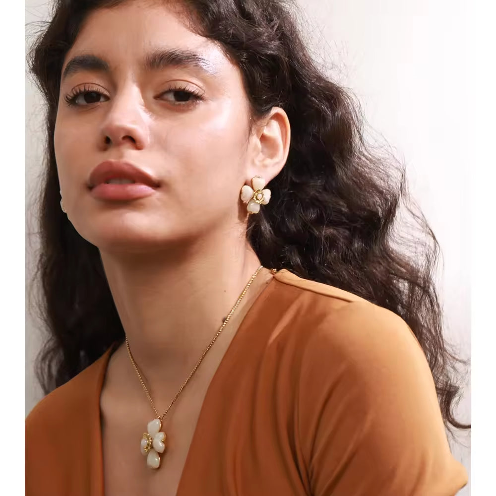 Petal Aura Bloom Studs