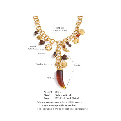 The Antiquity Talisman Y-Necklace