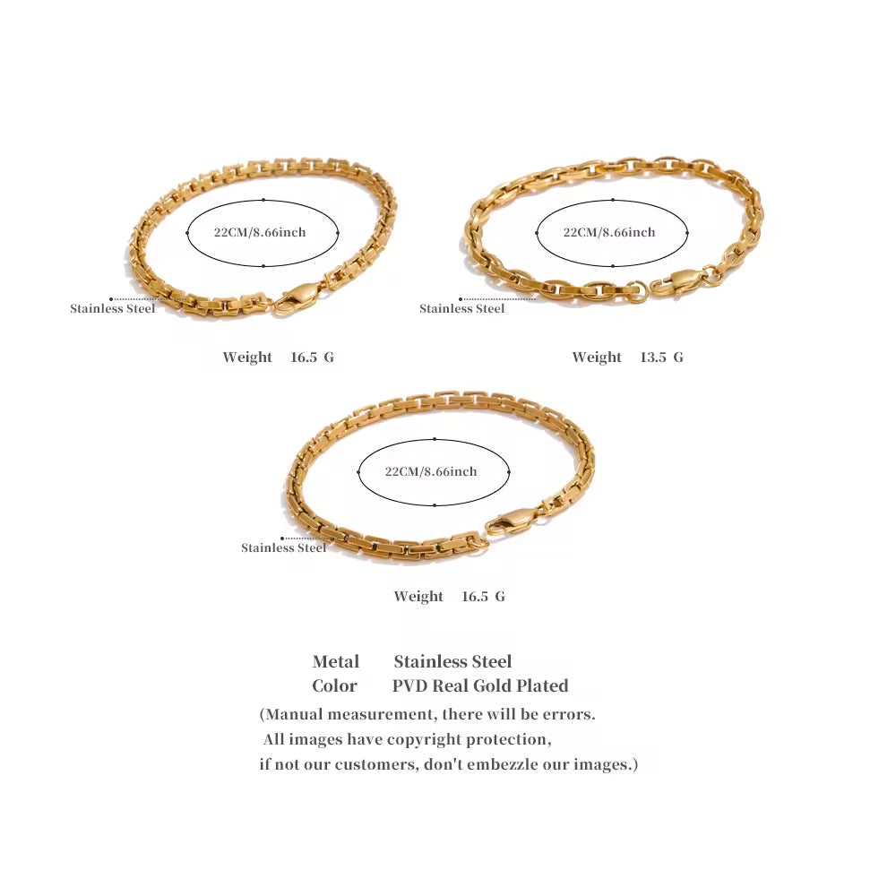 The Vector Geometric Link Bracelet