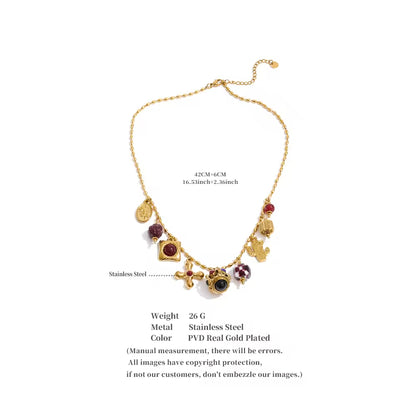 The Heritage Amulet Charm Necklace