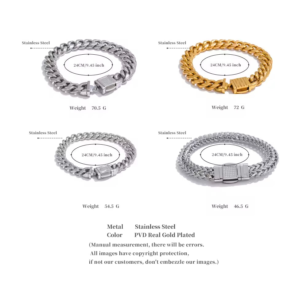 The Titan Curb Chain Bracelet