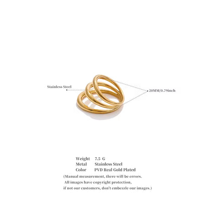 The Aurora Triple-Band Orbit Ring