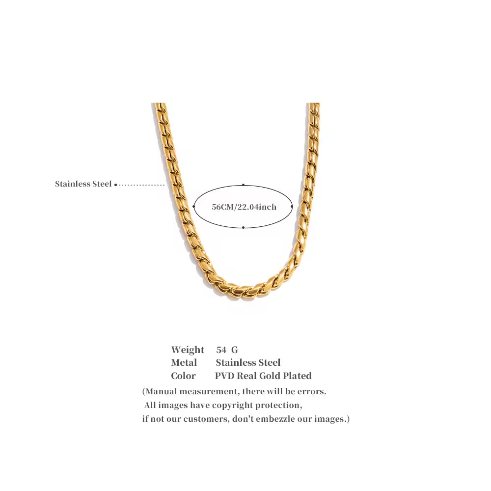 The Titan Bold Cuban Link Chain Necklace