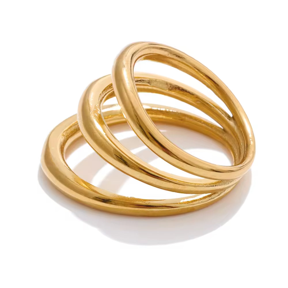 The Aurora Triple-Band Orbit Ring
