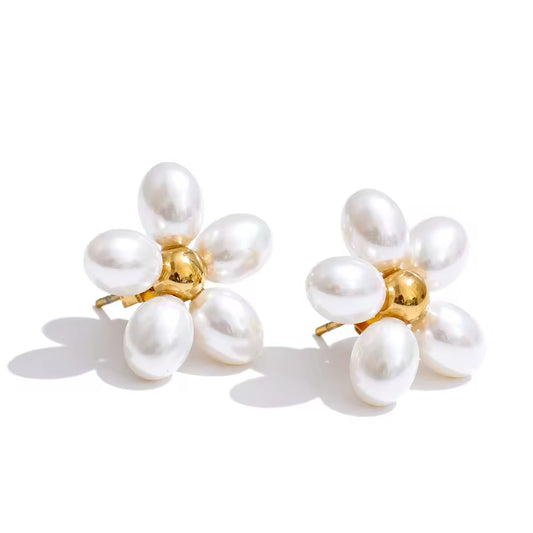 The Blossom Pearl Studs