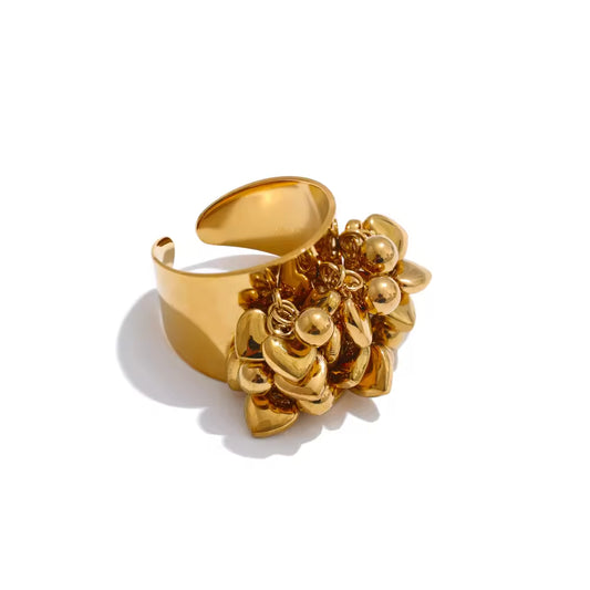 The Infinite Gold Orbit Ring